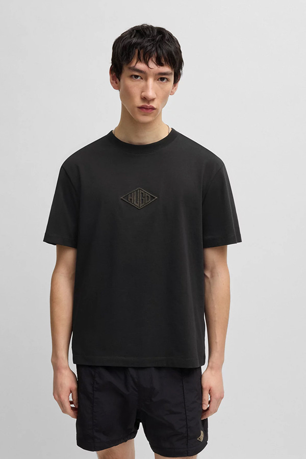 ΜΠΛΟΥΖΑ HUGO - 001 ΜΑΥΡΟ